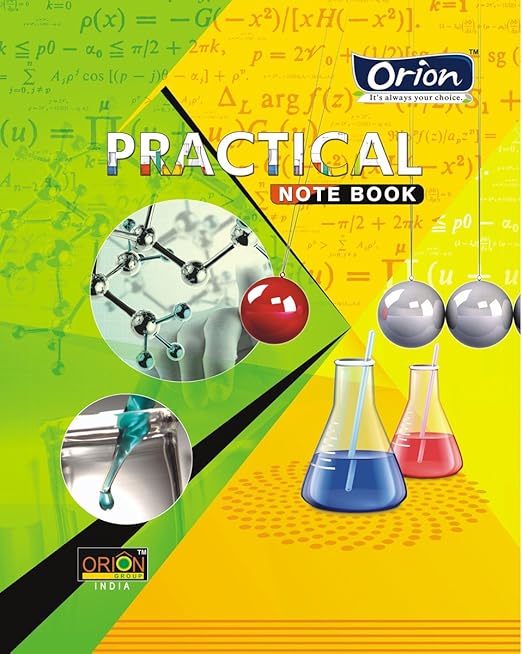 Orion Impressions Practical Laboratory book only board (37.5cm x 28cm)  Pack of 1)